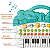 Teclado Piano Musical Criança Infantil Sons Animais Bichos - Imagem 3