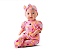 Boneca Bebê Mila Fala Frases 42 cm Bambola - Imagem 1