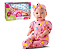 Boneca Bebê Mila Fala Frases 42 cm Bambola - Imagem 3