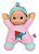 Brinquedo Minha Primeira Boneca de Pano para Bebê Estrela - Imagem 4