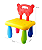 Cadeirinha Cadeira Infantil Criança Baby Lider Colorida - Imagem 2