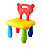Cadeirinha Cadeira Infantil Criança Baby Lider Colorida - Imagem 1