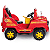 Carrinho de Passeio 2 em 1 Diipi Bombeiro Vermelho Calesita - Imagem 2