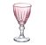 Jogo Taças de Licor Domi Rosa Filete Dourado 55 ml Hauskraft - Imagem 2