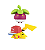 Pokemon Bounsweet vs Pikachu Figuras de Ação - Sunny - Imagem 3