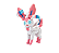 Pokémon Figura Batalha Sylveon Articulado - Imagem 4