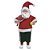 Boneco Resina Natal Papai Noel Tenista 30 cm - Imagem 2