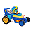 Carrinho Roda Livre Turma Mickey Aventura Sobre Roda 04 Unid - Imagem 6