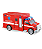 Carrinho de Frição Ambulância City Rescue com Som e Luz - Imagem 1