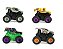 Carrinho Monster Jam Truck Click & Flip Acrobacias - Imagem 1