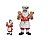 Papai Noel Resina Negro Confeiteiro Cookies 28 cm - Imagem 4