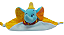 Naninha Para Bebê Dumbo Azul com Textura Buba - Imagem 3
