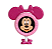 Chocalho Mordedor Minnie em Plástico e Silicone - Imagem 2