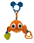 Nemo Pelúcia Atividades Antialérgica Buba Toys - Imagem 2