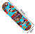 Skate Semi Profissional com Lixa e Kit de Proteção - Imagem 4