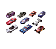 Hot Wheels Carrinho Escala 1:64 Kit 10 Carrinhos Sortidos - Imagem 2