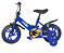 Bicicleta Infantil com Rodinha Banco Regulagem Aro 12 Azul - Imagem 3