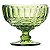 Taça Sobremesa Istambul Vidro 310 ml Verde Class Home - Avulsa - Imagem 2