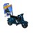 Hot Wheels Moto Miniatura Vespa 90 SS Sprint 1966 Azul - Imagem 2