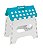 Banqueta Multiuso Dobravel Azul Infantil Buba - Imagem 5