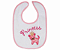Kit com 02 Babadores Composê Princesa e Oncinha Rosa - Imagem 3