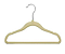 Kit 05 Cabides Aveludados Bege Cream Infantil - Imagem 1