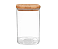 Kit xom 02 Pote Vidro Borosilicato com Tampa Bambu Hermética - Imagem 4