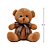 Pelúcia Mini Ursinho Cookie Fofinho Antialérgica Buba 15 cm - Imagem 4