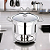 Rechaud Inox Banho Maria Redondo 8 L com Suporte para Tampa - Imagem 3