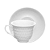 Jogo Xícara Café Cafezinho 65 ml Asdra Porcelana Branca - Imagem 2