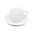 Jogo Xícara Café Cafezinho 65 ml Asdra Porcelana Branca - Imagem 4