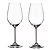 Jogo 02 Taças De Vinho Branco Sylvia 350 ml Cristal Bohemia - Imagem 1