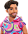 Boneco Ken Fashionista Moreno Icônico Totaly Hair de 1991 Mattel - Imagem 3