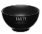 Bowl Tigela Manhattan 440 ml Preto Fosco - Kit 02 Peças - Imagem 1