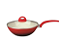Panela Wok Ceramic com Cabo 28 Cm Class Vermelha - Imagem 3
