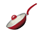 Panela Wok Ceramic com Cabo 28 Cm Class Vermelha - Imagem 1