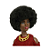 Barbie Fashionista Negra com Vestido vermelho n. 221 - Imagem 2