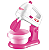 Batedeira Mania De Casa Com Luz E Movimento Rosa DM - Imagem 1