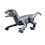 Dinossauro Velociraptor com Som Movimentos e Controle Remoto - Imagem 1