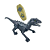 Dinossauro Velociraptor com Som Movimentos e Controle Remoto - Imagem 3