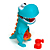 Boneco Dino Papa Tudo Comilão Elka - Imagem 1