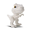 Dinossauro Little Dino Pintura Velociraptor Bambola - Imagem 1