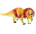 Dinossauro Kit com 05 Mini Dino Vinil Macio BBR - Imagem 5