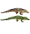 Pelúcia Antialérgica Crocodilo Jacaré 96 cm DM - Imagem 1