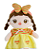 Boneca de Pano Macia Antialérgica Colorida Belinda 56 cm - Imagem 3
