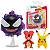 Pokemon Figura Batalha Magby + Gastly + Pikachu - Imagem 1