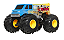 Monster Trucks True Metal Hot Wheels Demo Delivery Derby - Imagem 1
