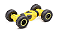 Carrinho Twist Car 4x4 02 Modos Spy Truck Recarregável Amarelo - Imagem 3