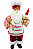 Papai Noel Confeiteiro com Touca Avental e Ursinho 50 cm - Imagem 1