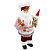 Papai Noel Confeiteiro com Touca Avental e Ursinho 50 cm - Imagem 2